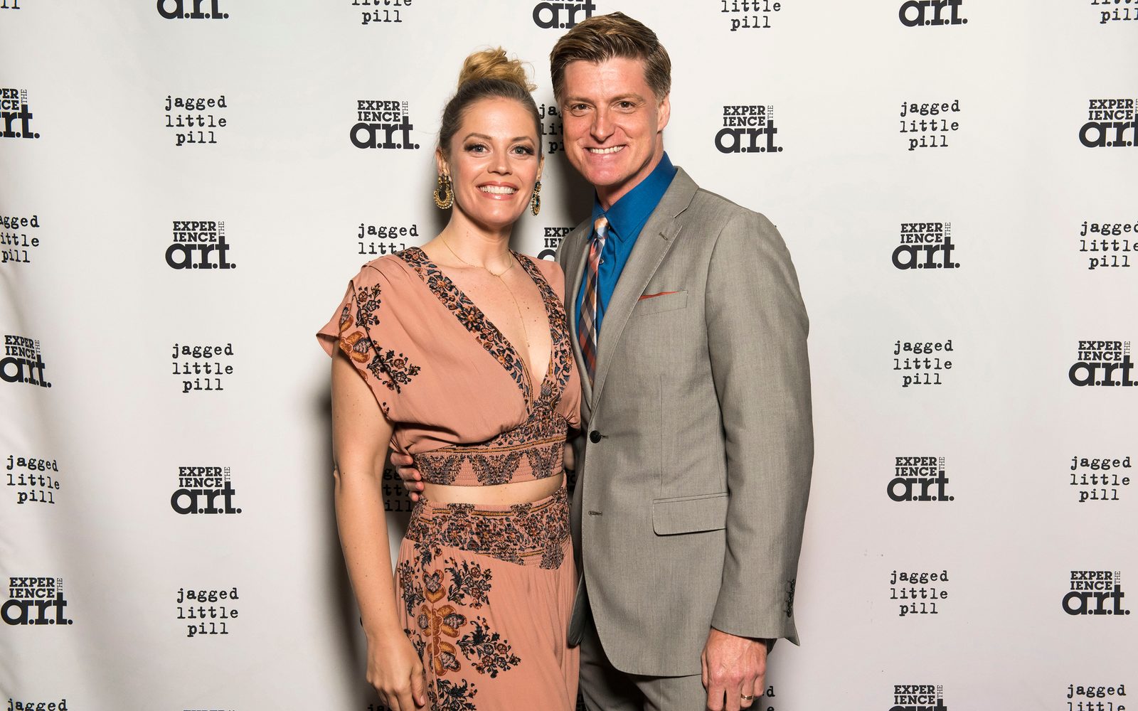 Elizabeth Stanley (Mary Jane Healy) and Sean Allan Krill (Steve Healy)