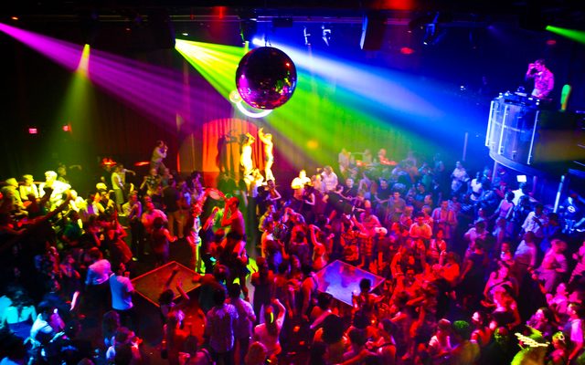 View of the dancefloor at The Donkey Show.
