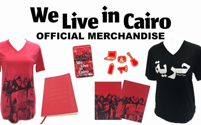 We Live in Cairo Merchandise
