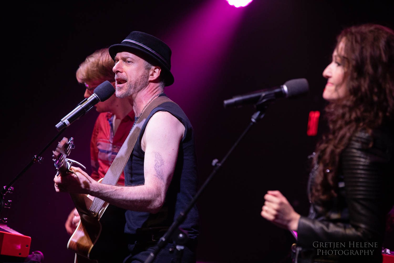 Daniel Jenkins and Melissa van der Schyff in Borrowed Cash.