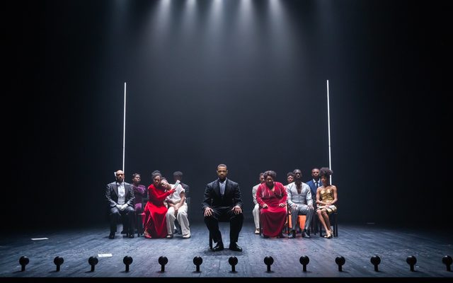 The cast of The Black Clown.