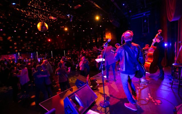 A view from the stage at Milonga Night.