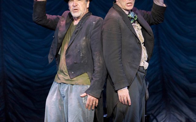 Mandy Patinkin and Taylor Mac in The Last Two People on Earth.