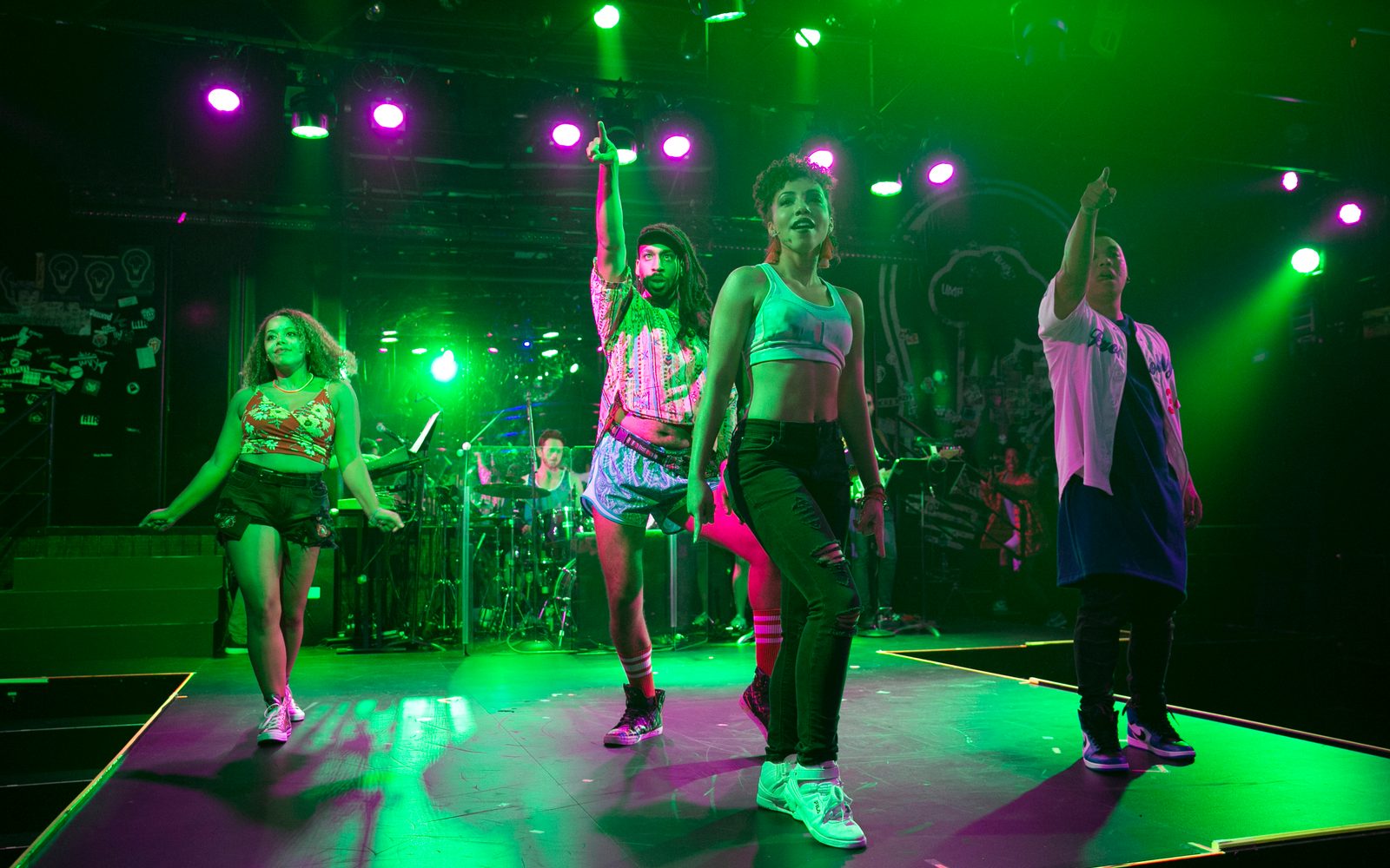 Production Image from Burn All Night