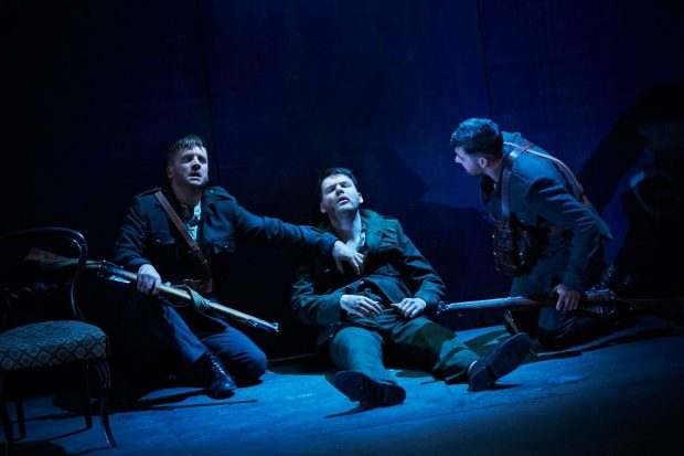 Ian-Lloyd Anderson, Lloyd Cooney, and Liam Heslin in The Plough and the Stars
