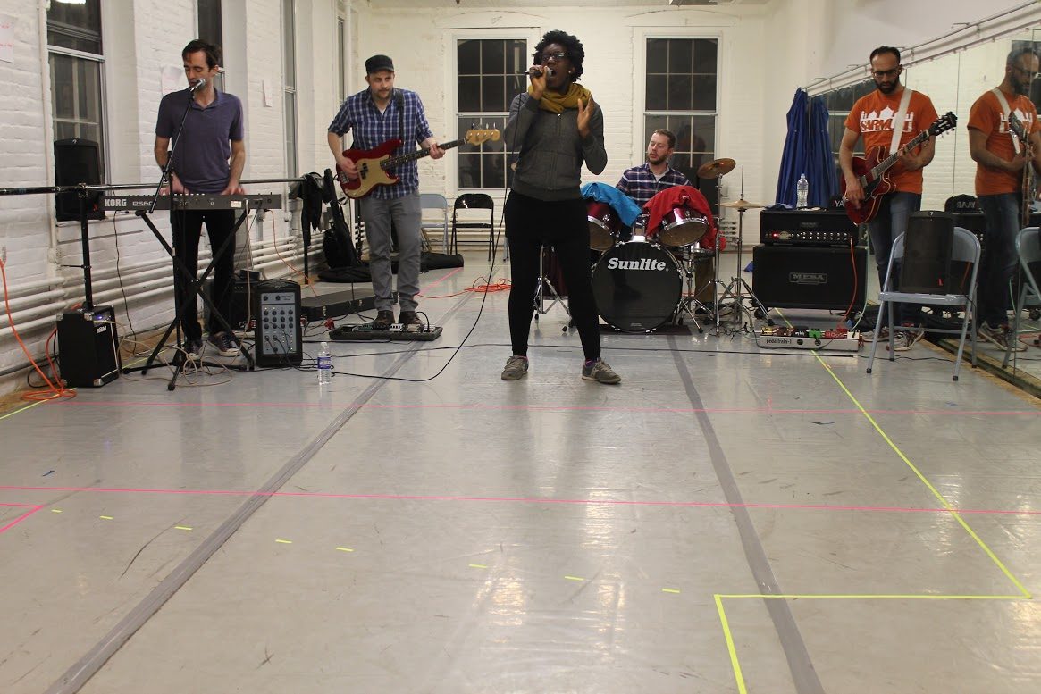 We're Gonna Die Rehearsal Photo