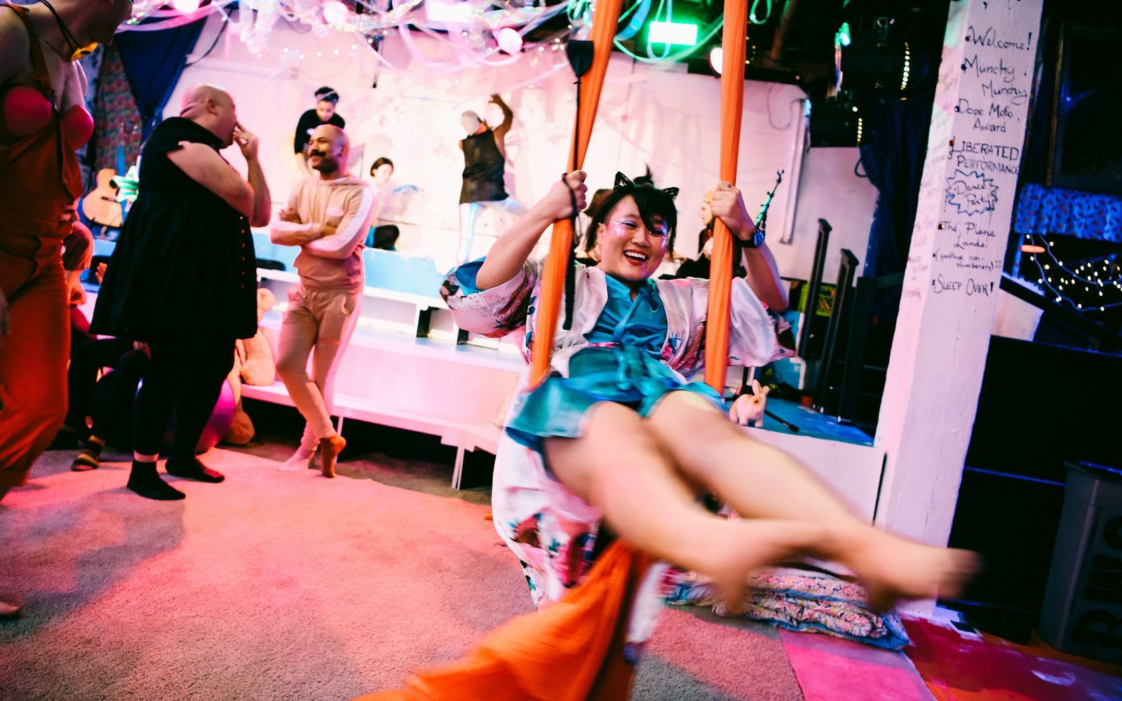 Diana Oh at the Infinite Love Party