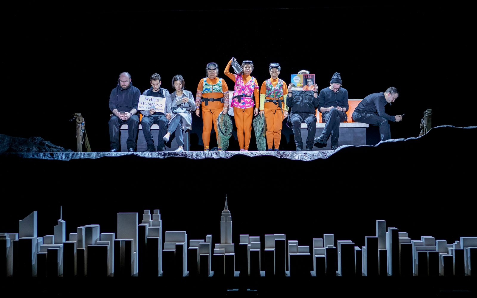 The cast of Endlings.