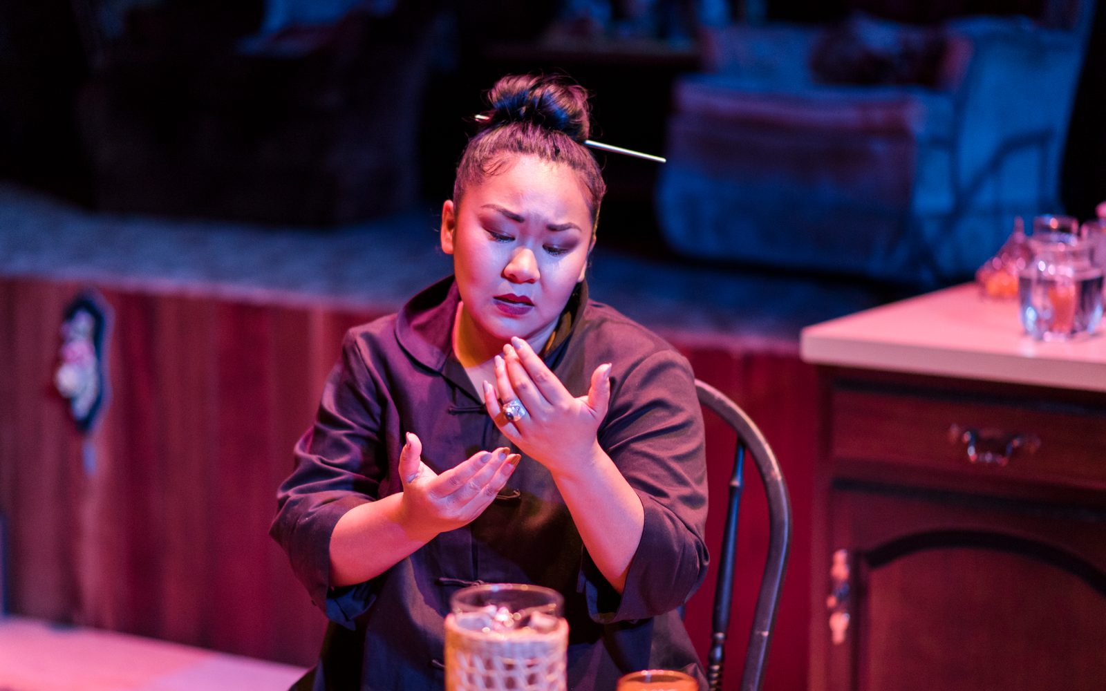 Sara Porkalob in Dragon Lady.