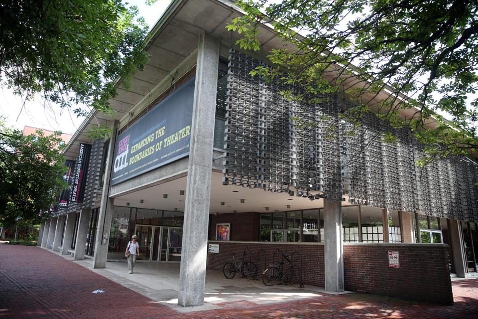 The exterior of The Loeb Drama Center