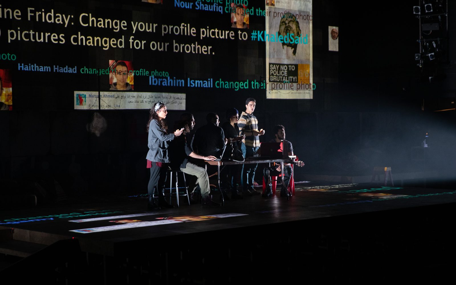 The cast of We Live in Cairo.