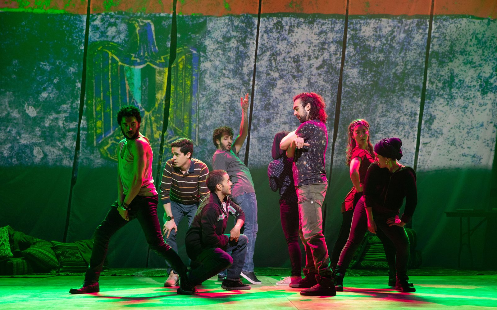 The cast of We Live in Cairo.