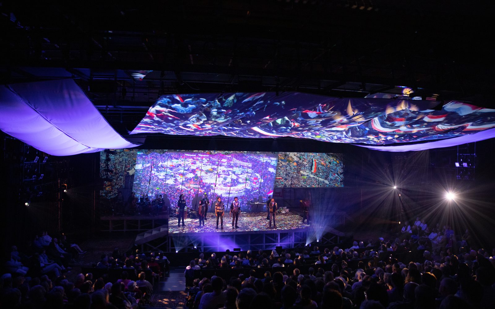 The cast of We Live in Cairo.