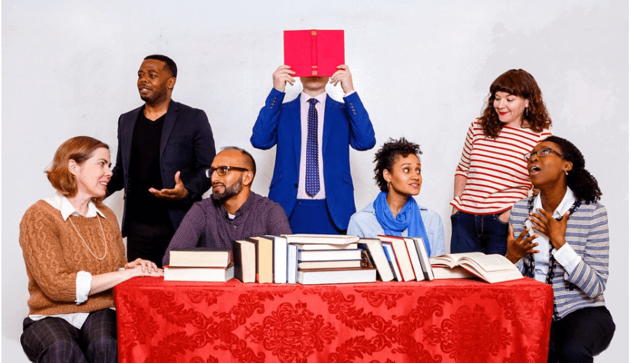 The cast of GREATER GOOD