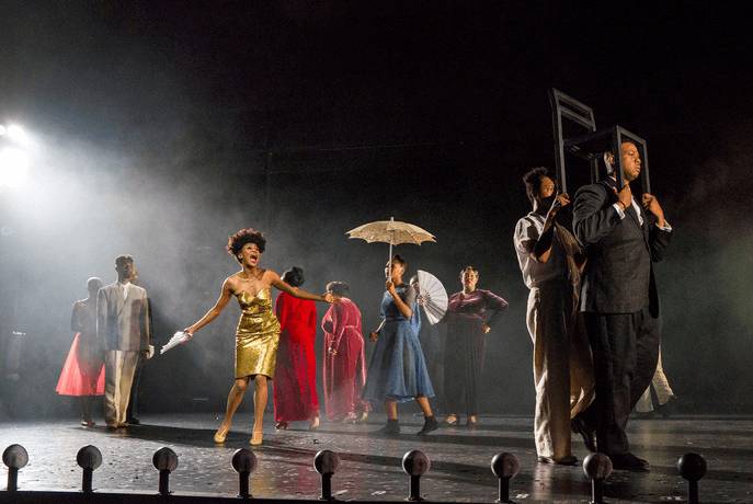 The company of The Black Clown