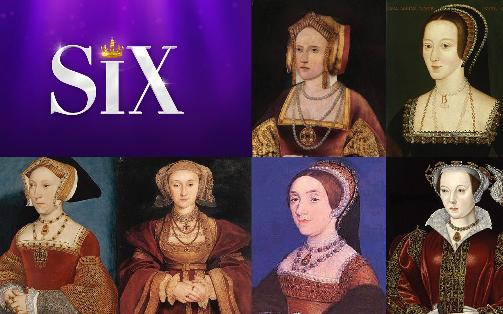 The six wives of Henry VIII