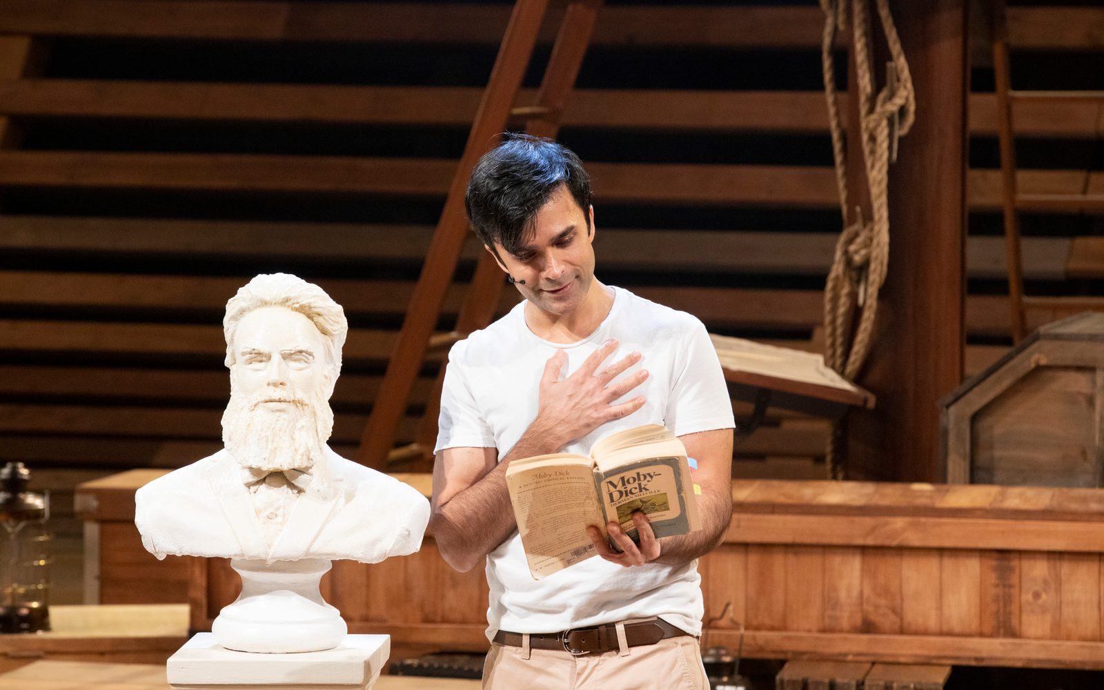 Manik Choksi in Moby-Dick.