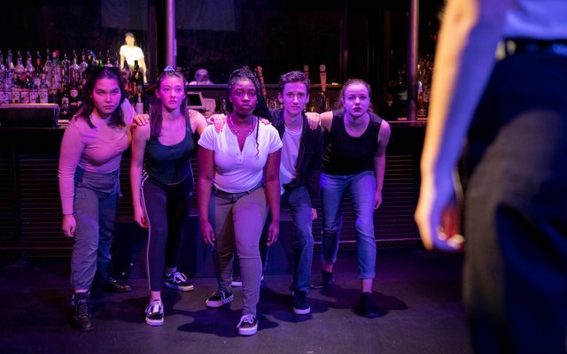 Artemis Wheelock-Wood, Nadia Hopkins, Jada Saintlouis, Sam Hook, and Rachel Myers