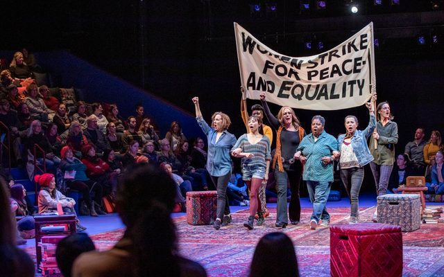 The cast of Gloria: A Life.