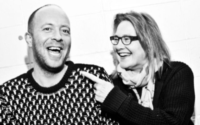 John Tiffany and Cherry Jones in rehearsal for The Glass Menagerie in January 2013.