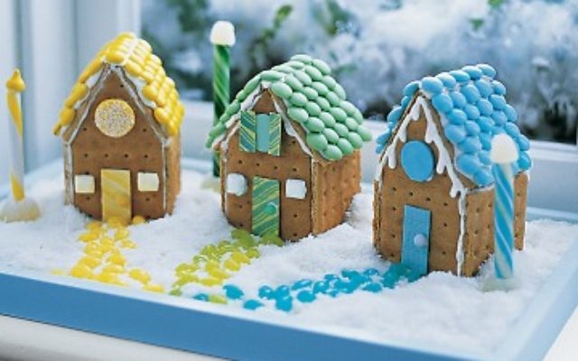 Pastel Village from Martha Stewart