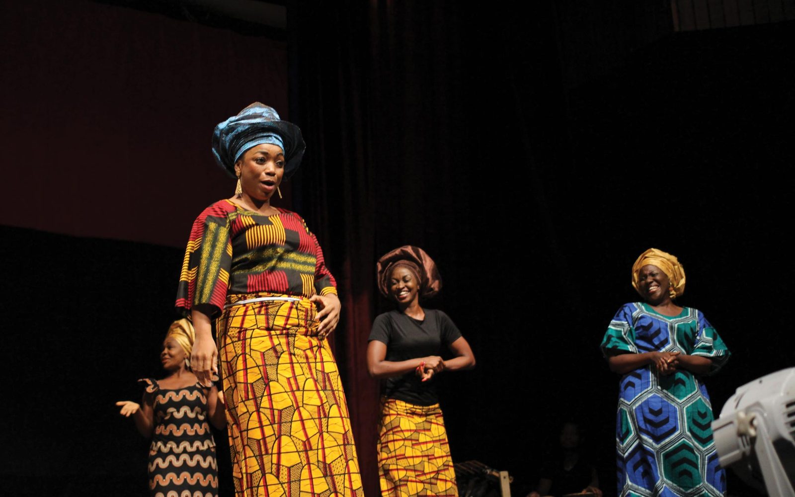 Cast members of HEAR WORD! Naija Woman Talk True