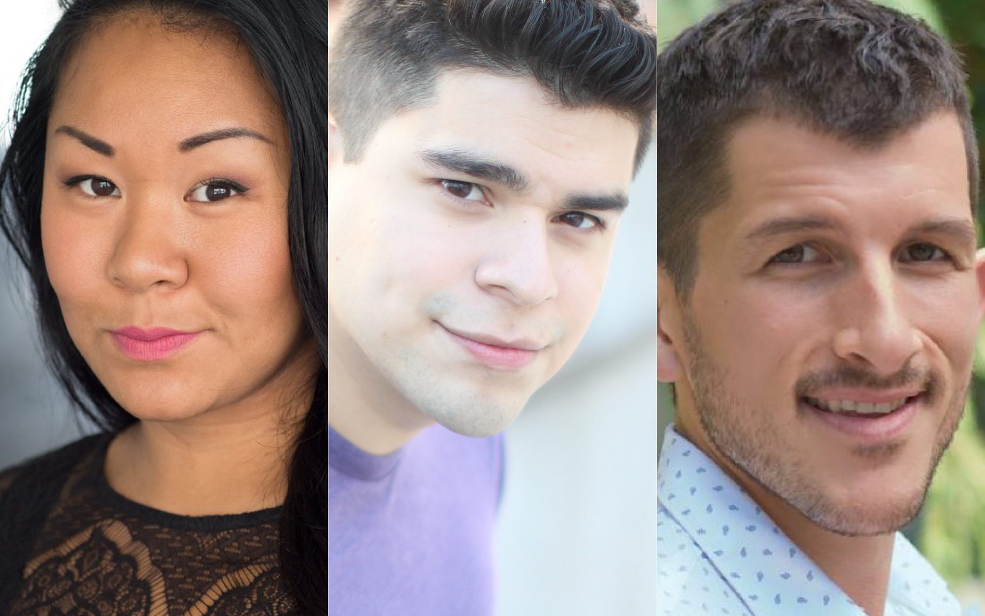 Sara Porkalob, Brian Quijada, Andrew Russell