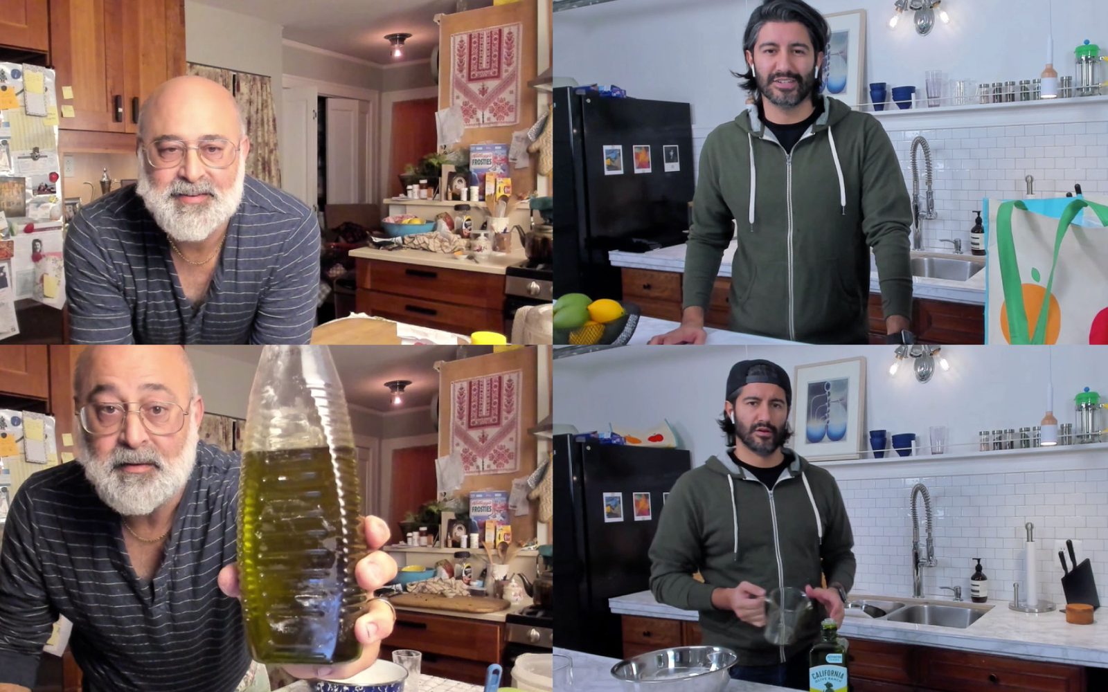 Ramsey Faragallah (left) and Yousof Sultani (right) in This Is Who I Am.