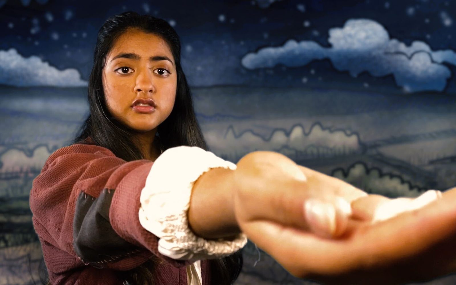 Nikita Nair as Jack in Jack and the Beanstalk: A Musical Adventure.