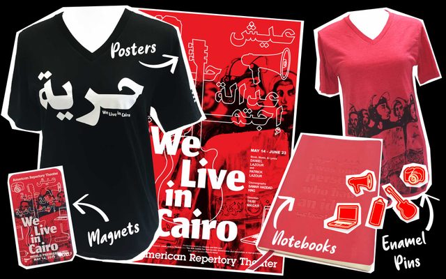 We Live in Cairo Merchandise