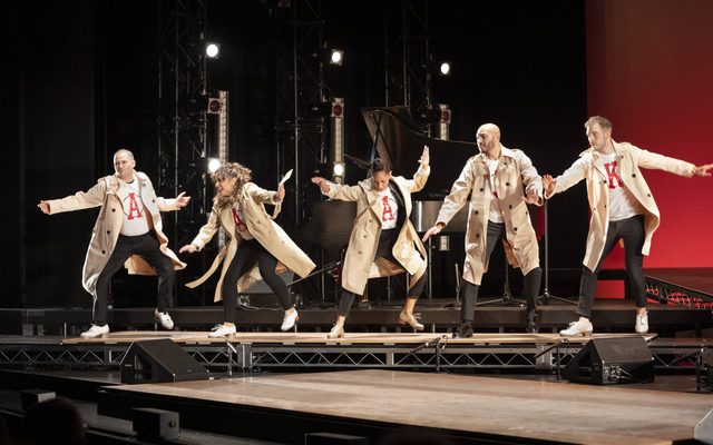 Anthony Morigerato, Amanda Castro, Ayodele Casel, John Manzari, and Kurt Csolak in Ayodele Casel: Chasing Magic