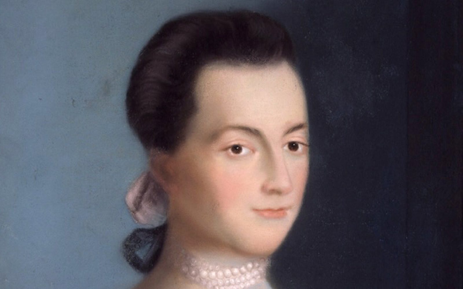 Oil portrait of Abigail Adams