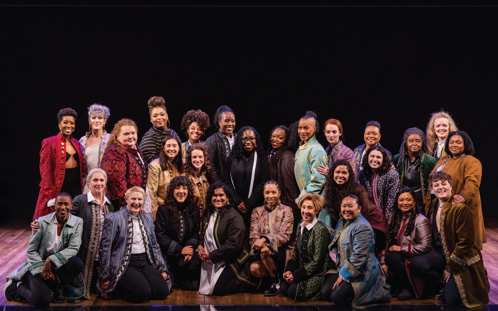 The cast of 1776 with Judge Ketanji Brown Jackson