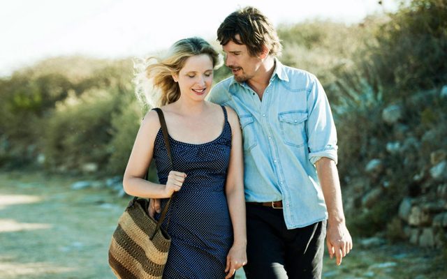Julie Delpy and Ethan Hawke in Before Midnight