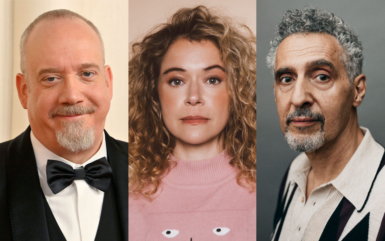 Paul Giamatti, Tatiana Maslany, and John Turturro